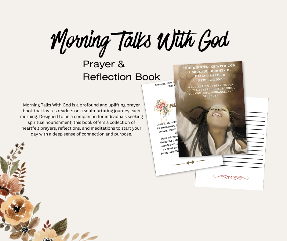 Morning Talks With God Prayer & Reflection Book