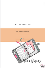 Load image into Gallery viewer, My Daily Planner Printable
